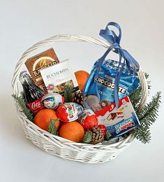 Подарочная корзина "Вдохновляющий сюрпрайз"