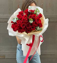 Букет "Пламя любви" 