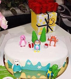 ТОРТ "пингвиненок ПОРОРО"