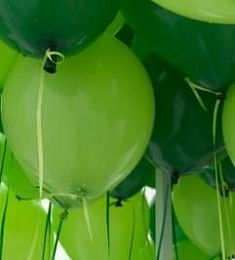 Композиция из воздушных шаров "Greeny"